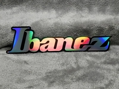 Ibanez Guitars Holographic Sticker - Image 1 of 2