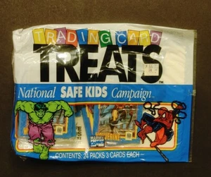 New 1991 Treats Impel Marvel Comics Trading Card Sealed Bag 24pks 3 Cards - Picture 1 of 4