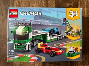 LEGO 31113: Race Car Transporter Creator 3 in 1 - NEW & SEALED - RETIRED - Picture 1 of 2