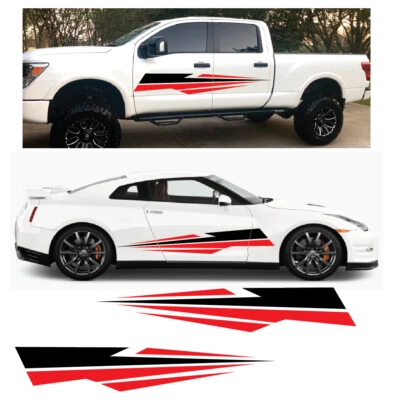 REDD 汽车卡车拖车侧口音贴花图形条纹乙烯基贴花贴纸 — 第 1/4 张图片