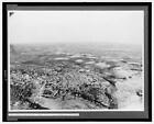 Jerusalem from South,Looking Across Valley,Hinnom,Mount Zion,Ophel,1931,Aerial
