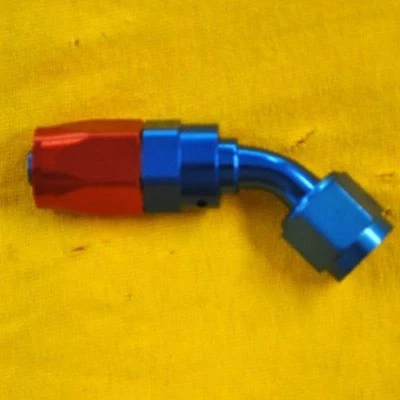 8 An 45 Degree Swivel Hose End Fitting Braid - Imagem 1 de 4