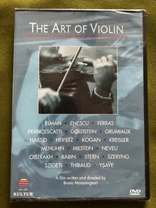 New The Art of Violin DVD  2000 Bruno Monsaingeon Kultur - Foto 1 di 2