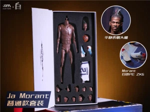Traje de jugador de baloncesto AOM TOYS Ja Morant figura de acción modelo en stock - Imagen 1 de 5