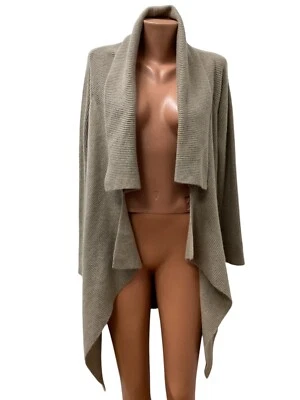 Cárdigan grueso M&S Marks & Spencer autógrafo talla S/M 100 % cachemir beige Foto 1 de 4