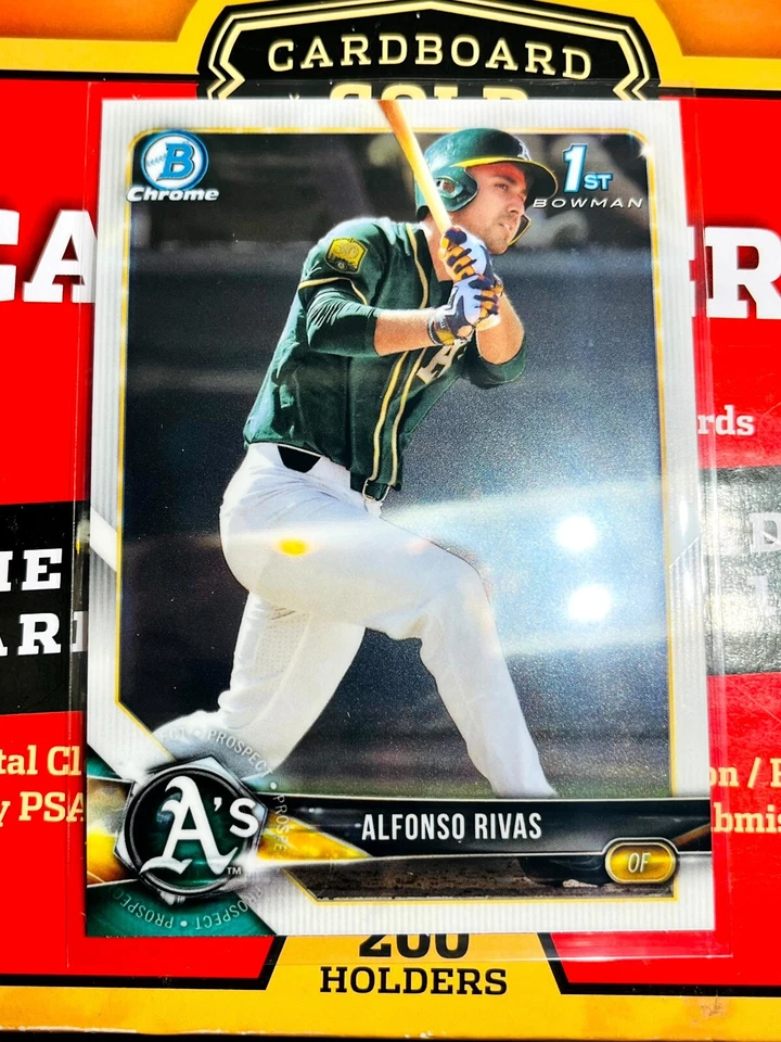 2018 Bowman Draft - Chrome Alfonso Rivas #BDC-141 (RC) - Image 1 of 1