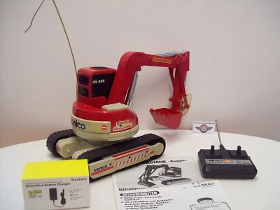 NIKKO Excavator "Bagger Funkferngesteuert", 90s, Scale 1:12 - Bild 1 von 4