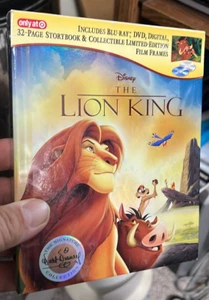 NEW DISNEY THE LION KING BLURAY DVD DIGITAL HD TARGET EXCLUSIVE DIGIBOOK FILMCEL - Picture 1 of 1