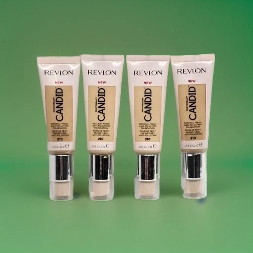 Revlon Photoready Candid Natural Finish Foundation 210 Natural Ochre 4pcs New!! - Image 1 of 1