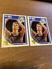 2X 1989 Fleer Rik Smits Rc Rookie #68 Indiana Pacers Basketball Card (Q)