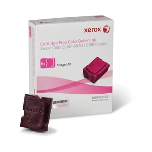 Original OEM Xerox 8870 8880 bloc de cire d'encre solide magenta 6 pack 108R00955 *NEUF - Photo 1/4