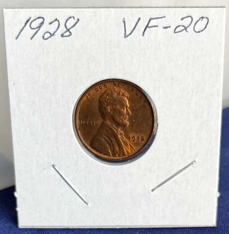 1928 Lincoln Bronze Wheat Penny Cover