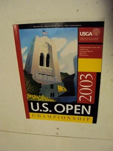 2003 US Open Golf Program Jim Furyk Winner at Olympia Fields - Picture 1 of 10