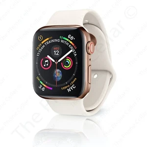 Apple Watch Series 4 MTV72LL/A 44mm Stainless Steel 32GB WiFi Cellular GPS Gold - Photo 1 sur 1