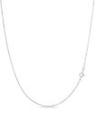 Solid .925 Sterling Silver 1mm Box Chain Necklace 12 - 40 inches