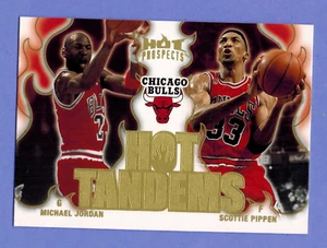 2008-09 Fleer Hot Prospects Michael Jordan Scottie Pippen Hot Tandems bulls 7723 - Picture 1 of 2