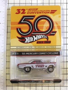 Hot Wheels 2018 32nd Convention, '65 Mercury Comet Cyclone, Vintage Racing - Picture 1 of 2
