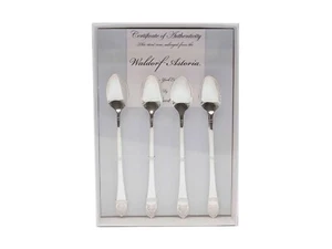 New Waldorf Astoria Art Deco Iced Teaspoon Flatware Gift Set - Picture 1 of 7
