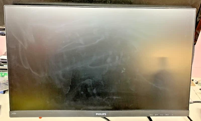 Philips 243V7Q 24" Widescreen Monitor, HDMI, VGA 1920 X 1080 - FOR PARTS - Image 1 of 4