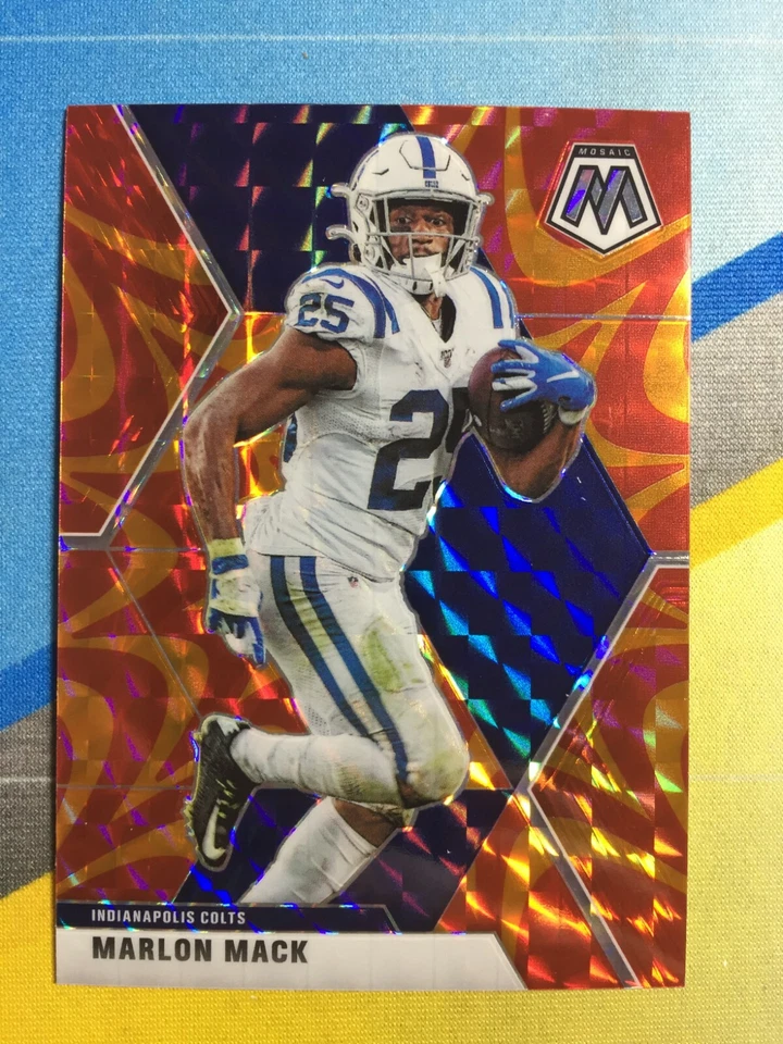 2020 Mosaic Football - Pick Your Orange Reactive Vets - Buy More & Save - Image 1 of 1