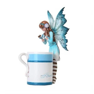 Hot Cocoa Fairy Figurine by Amy Brown - Picture 1 of 2