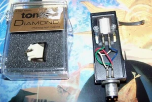 CARTUCCIA DENON DSN 60 CON CUFFIA NUOVA STYUS ON DENON - Foto 1 di 2