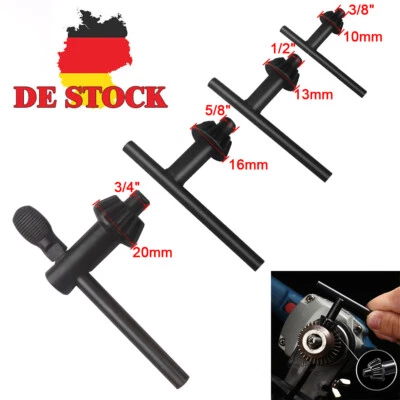 4x Bohrfutterschlüssel 10-20mm Metall Zahnkranz Bohrfutter Schlüsel Bohrmaschine - Bild 1 von 4