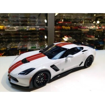 Chevrolet Corvette C7 Z06 White 2017 GT SPIRIT 1/18 #GT214 - Image 1 of 2