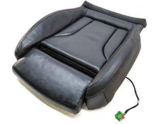 2016 AUDI Q5 (B8 8R) FRONT RIGHT LOWER HEATED SEAT CUSHION (BLACK FZ) - Picture 1 of 12