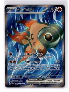 Chi-Yu ex (Full Art) - 234/193 SV Paldea Evolved Ultra Rare - NM - POKEMON TCG - Picture 1 of 2
