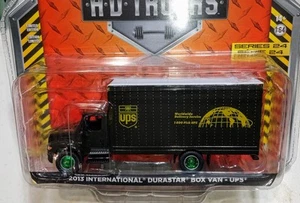 CHASE Green H.D. Camiones 33240-B 2013 International Durastar furgoneta de carga UPS 1:64 - Imagen 1 de 3