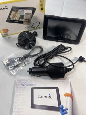Garmin Nuvi 42LM - 4.3" Vehicle GPS Navigator w/ Free Lifetime Map USA Update - Image 1 of 4
