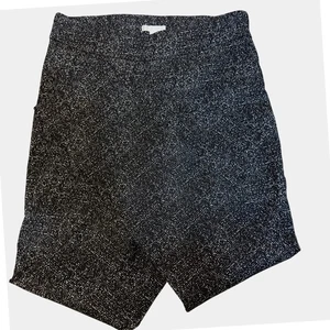 Dana Buchman Karriere Anzughose gerades Bein schwarz weiß gesprenkelt M - Bild 1 von 7