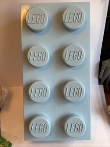 LEGO 2x4 Giant 20" - Store Display Brick - Light Blue Storage Bin - Picture 1 of 5
