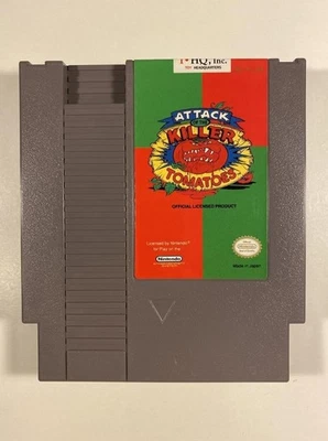 Attack of the Killer Tomatoes NES GC NTSC-U/C - Image 1 of 2