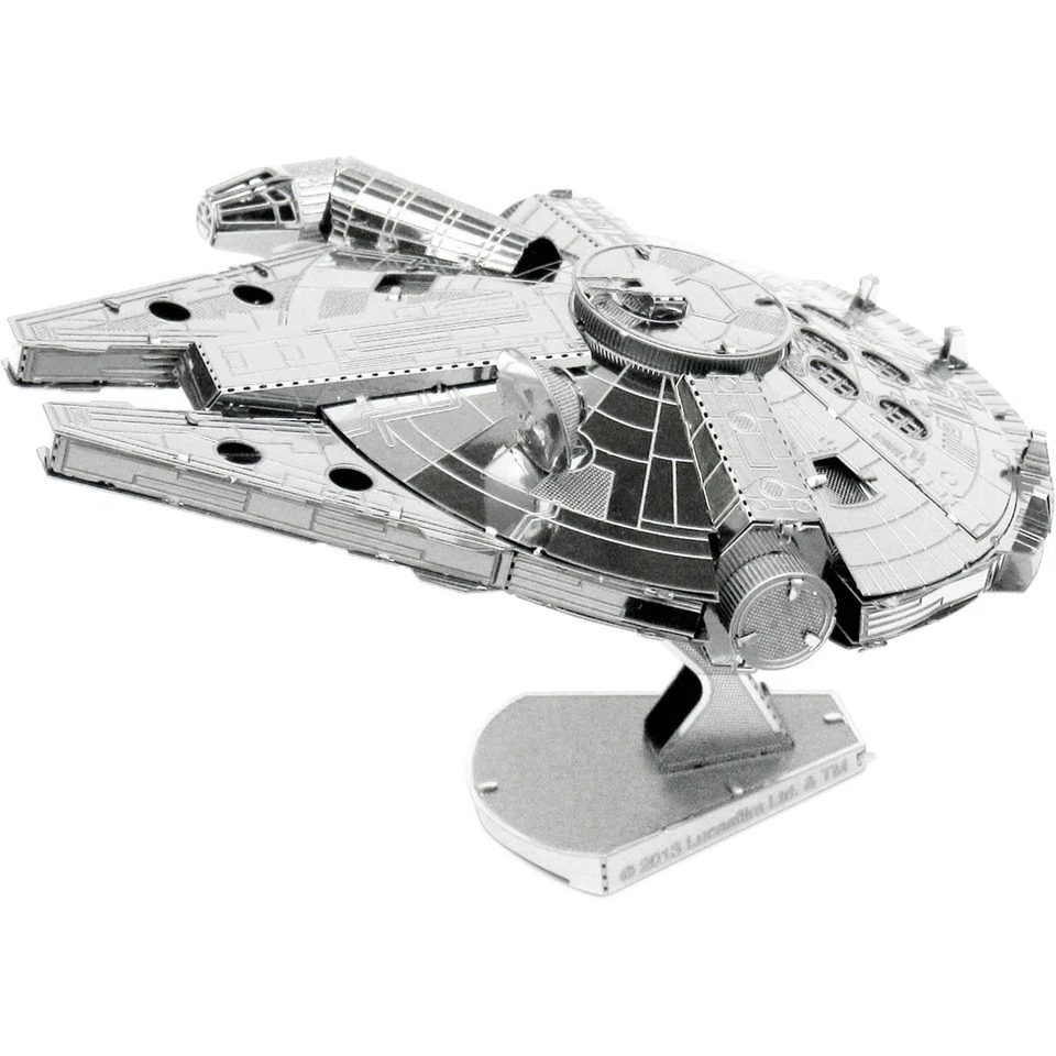 STAR WARS Millennium Falcon aufgebaut Metal Earth #MMS251 Disney HQ Invento 5026