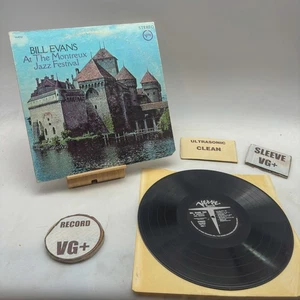 Bill Evans- At The Montreux Jazz Festival  VG+/VG+  Ultrasonic Clean 1968 - Picture 1 of 3