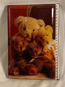 Russ Berrie & Co. Bears Adressbuch A-Z 3,5" x 5" Neu #13383 unbenutzt - Bild 1 von 4