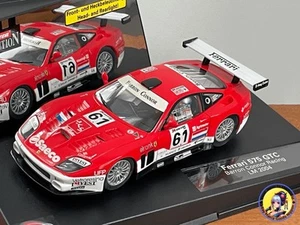 Slot Car 1/32 Ferrari 575 GTC Barron Connor -Racing LM 2004 Le Mans 2004 Carrera - Picture 1 of 5