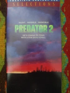 Predator 2 VHS Movie Vintage 1991 Danny Glover Twentieth Century Fox - Picture 1 of 3