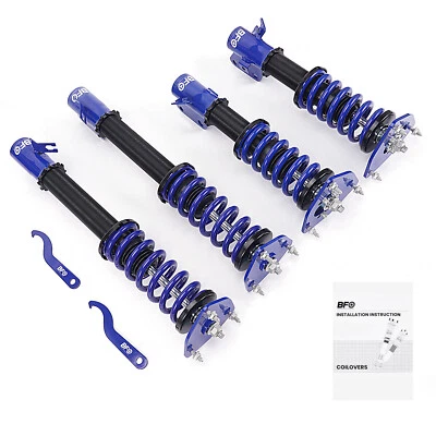 Adjustable Coilover Lowering Kit For Subaru Impreza WRX 02-07 Forester 03-08 - Image 1 of 4