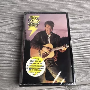 Ricky Skaggs “Kentucky Thunder” Cassette Tape | Factory Sealed NEW - Picture 1 of 3