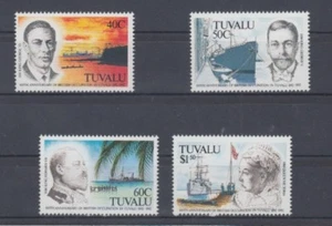 Ships Tuvalu 611-14 (MNH) - Picture 1 of 1
