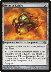 Helm of Kaldra SP Fifth Dawn MTG Magic the Gathering Artifact English Card - Picture 1 of 1