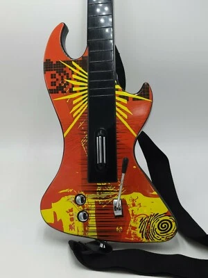 Psyclone Essentials METAL SUNRISE PS2 Guitar Hero Wireless Guitar Controller  - Image 1 of 2