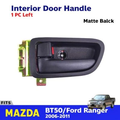 For Mazda BT-50 Ford Ranger Pickup 2006-11 Interior Door Handle Matte BK RH G06 Foto 1 de 4