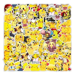 10 Random Pikachu Pokemon Stickers Decals Hydro Yeti Laptop Car Free Shipping! - Picture 1 of 6