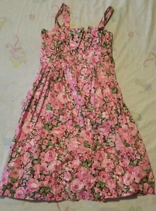 🌺 The Childrens’s Place Pink Floral Girls Dress Size14 🌺 - Picture 1 of 3