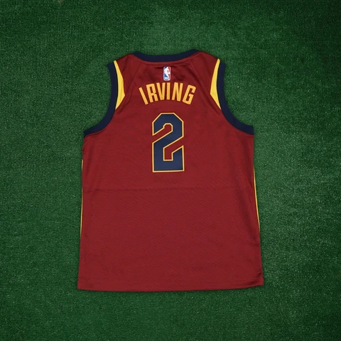 Kyrie Irving  Cleveland Cavaliers NBA Nike Maroon Youth Swingman Stitch Jersey Cover