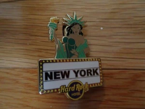 Hard Rock Cafe pin New York Core Marquee Liberty Girl Lady 2022 - Picture 1 of 1